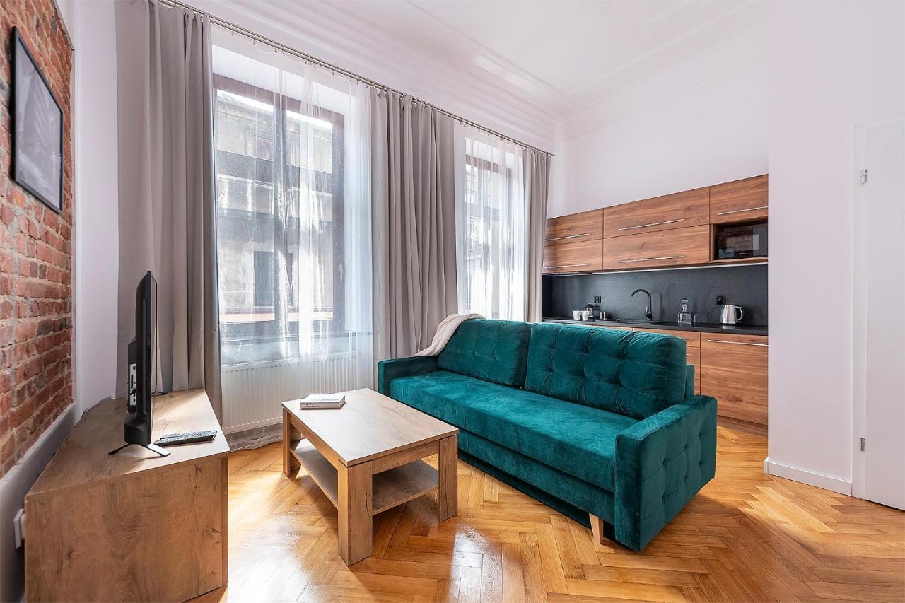 City Center Piotrkowska Apartment Lodź Bagian luar foto